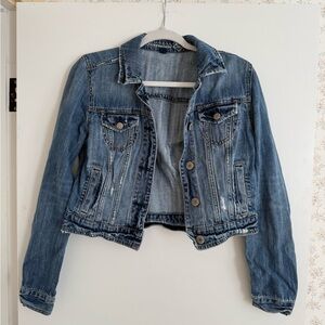 American Eagle Blue Denim Jean Jacket